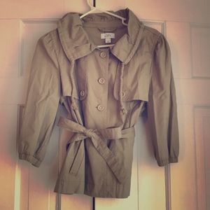 Loft Adorable Khaki Jacket